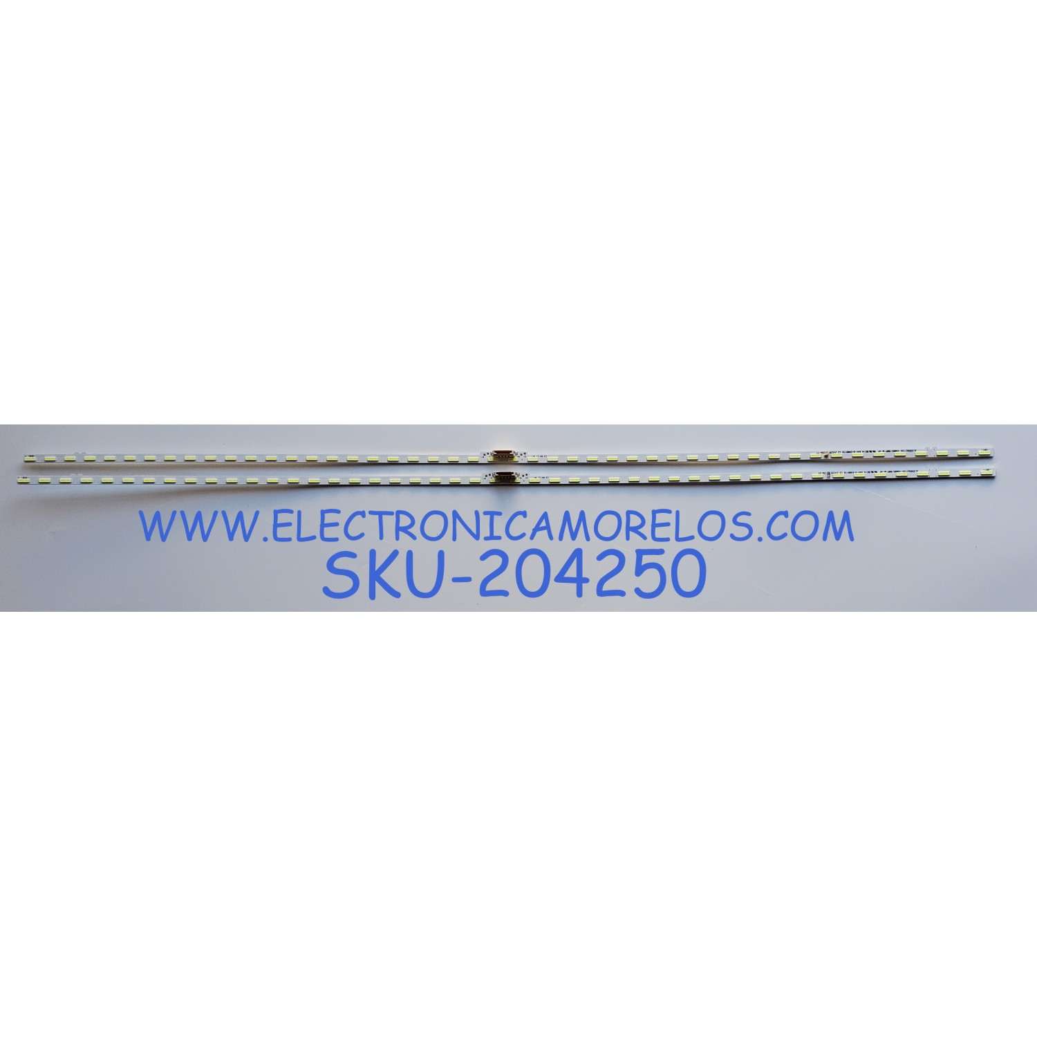 KIT DE LED'S PARA TV SAMSUNG ((2 PIEZAS)) NUMERO DE PARTE  JL.E550Q1720-408BS-R8P-M-HF /  MODELO UN55AU8000